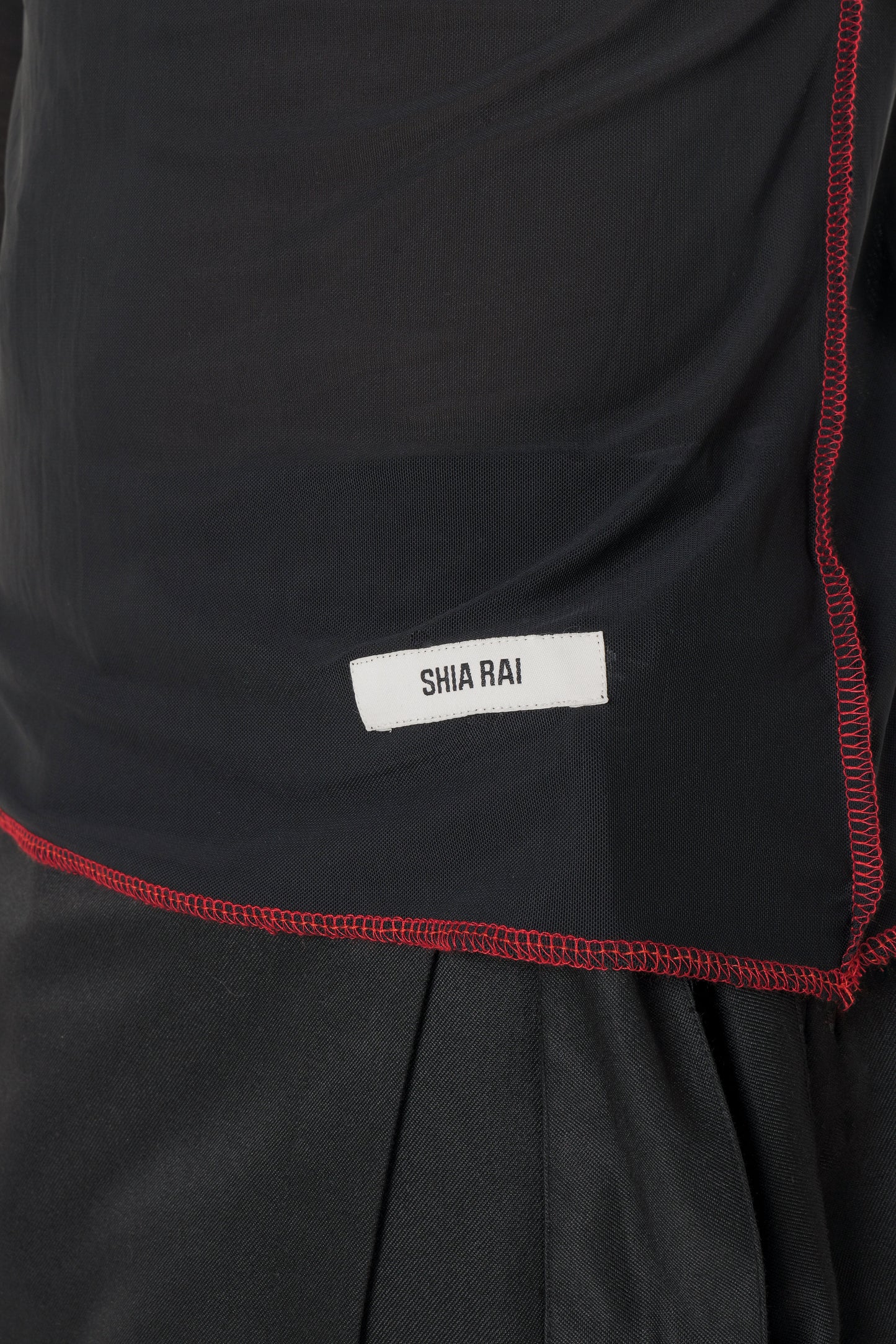 Compression Vest with Red Details
