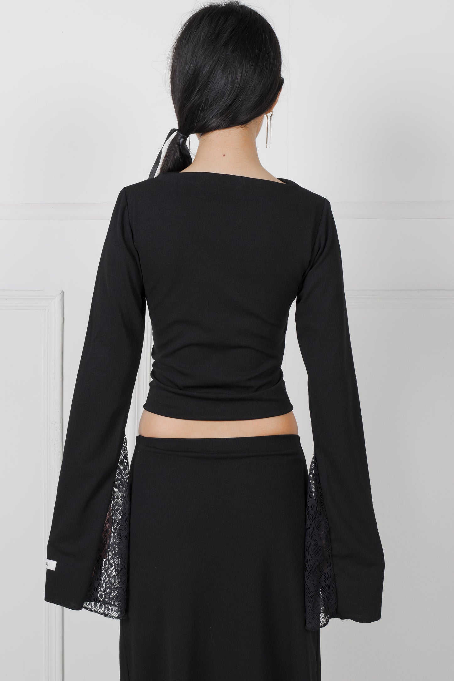 Top with Bell Sleeve Details