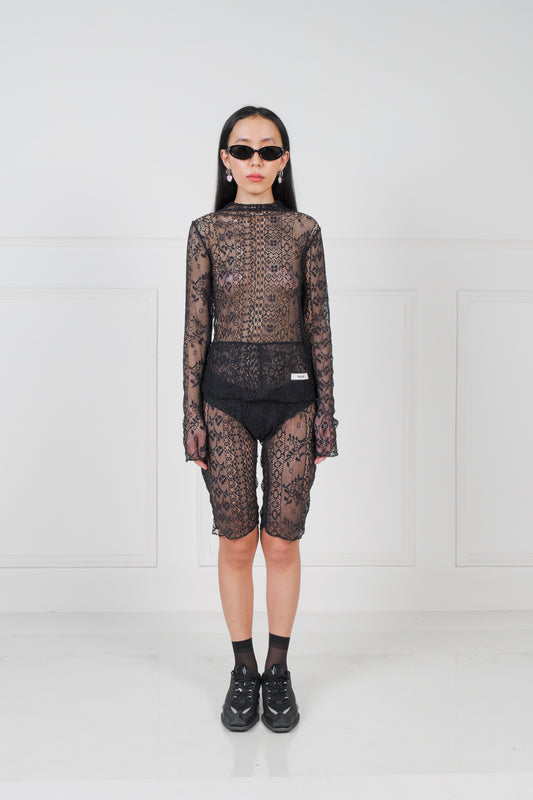 Lace Bicycle Shorts